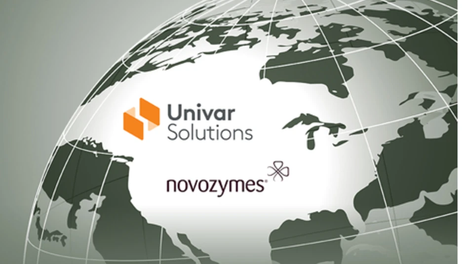 univar solutions and novozymes partnership
