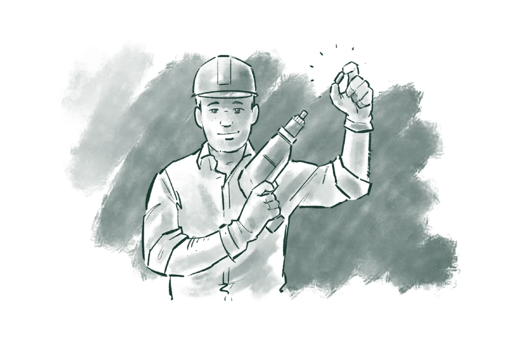 Enzyme power drill