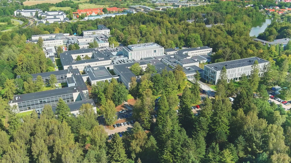 Photo of Novonesis Innovation Campus from above