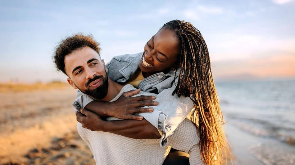 Couple on the beach