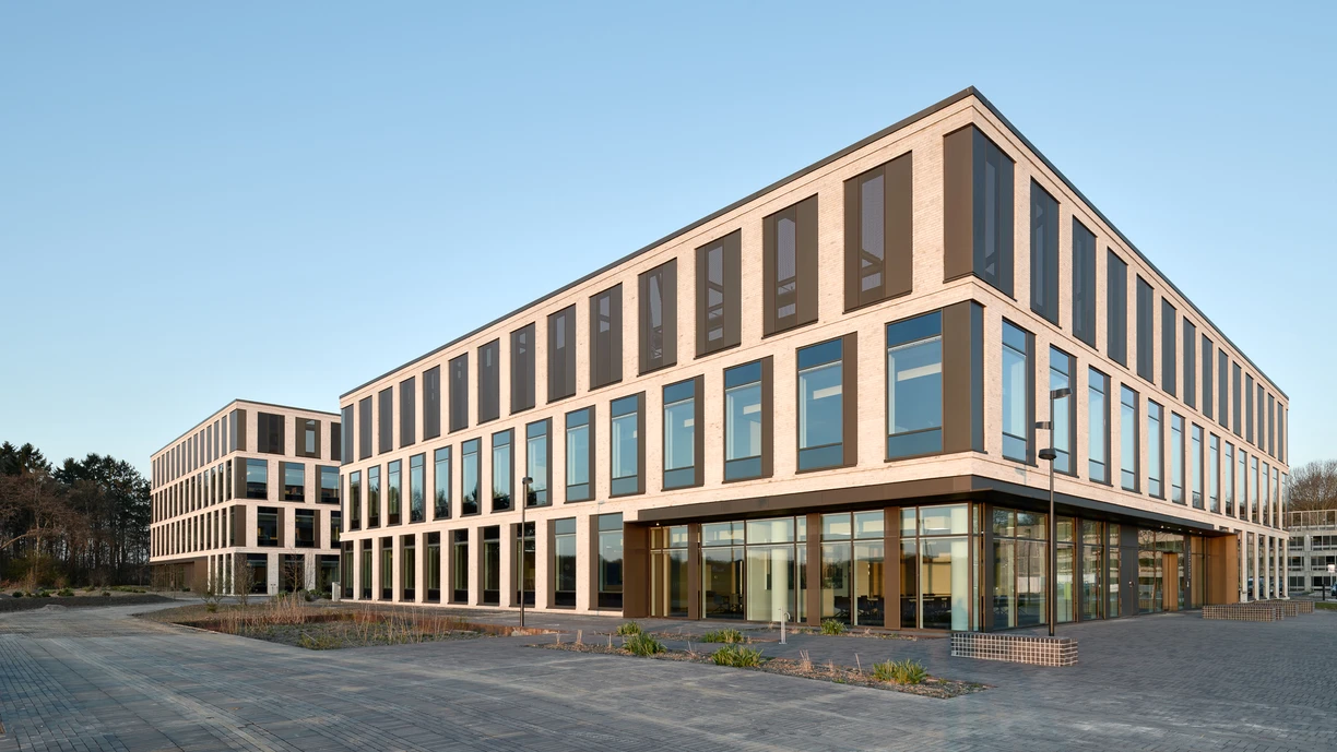 Photo of Novonesis office building in Lyngby