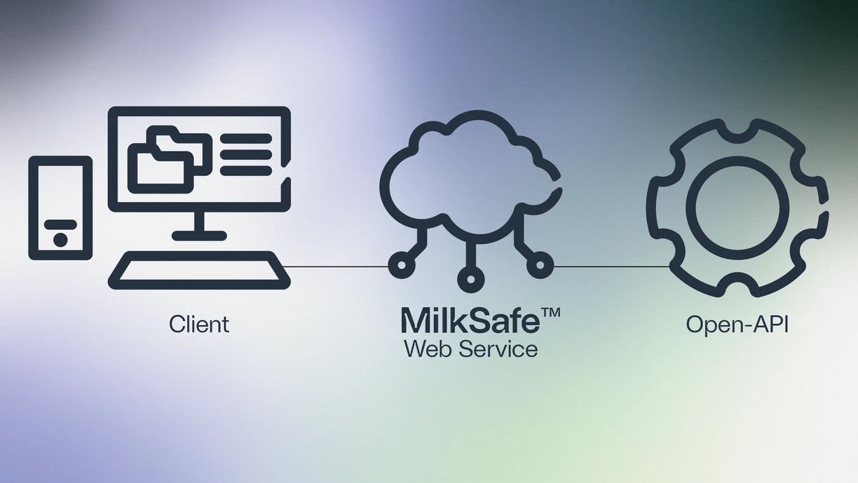 Novonesis’ MilkSafe™ Web Service offers seamless integration with any LIMS or ERP systems via an open API. 