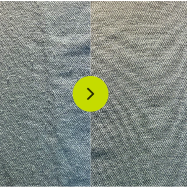 biopolishing before and after for viscose