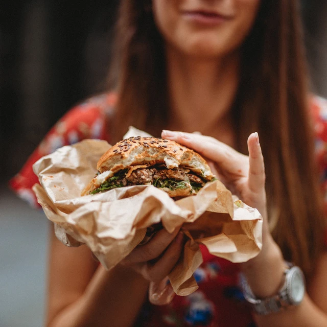 Plant based burger