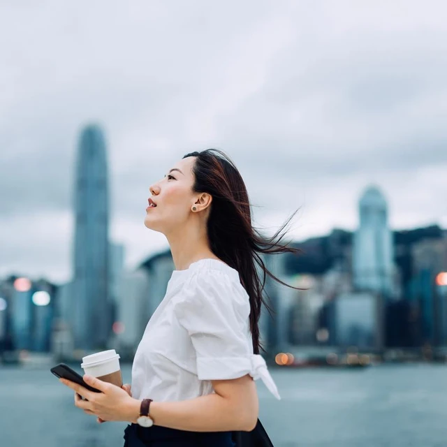 Asian lady