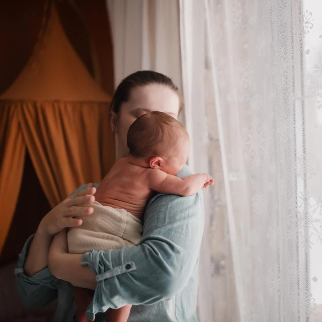 mother with baby