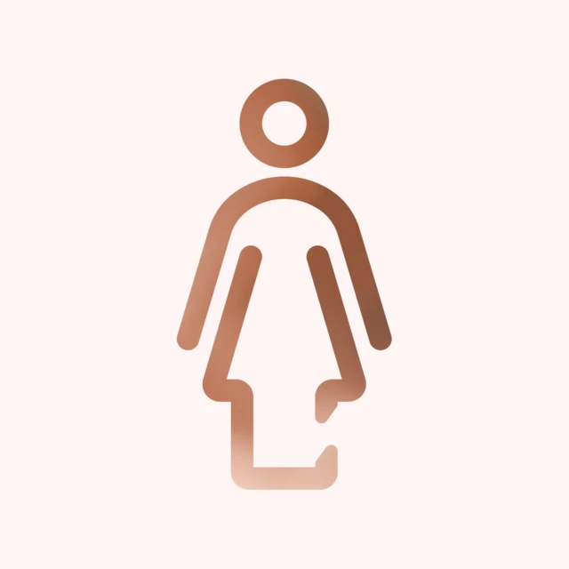 women icon flux on sand