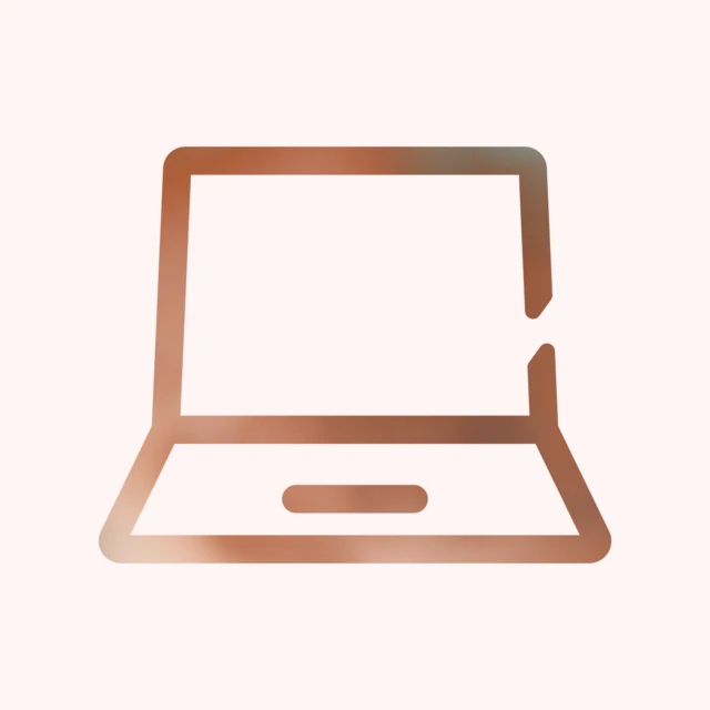 laptop icon on flux