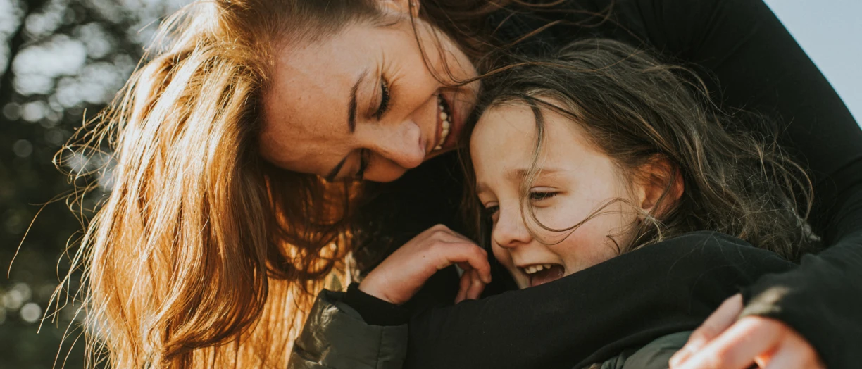 mother and daughter