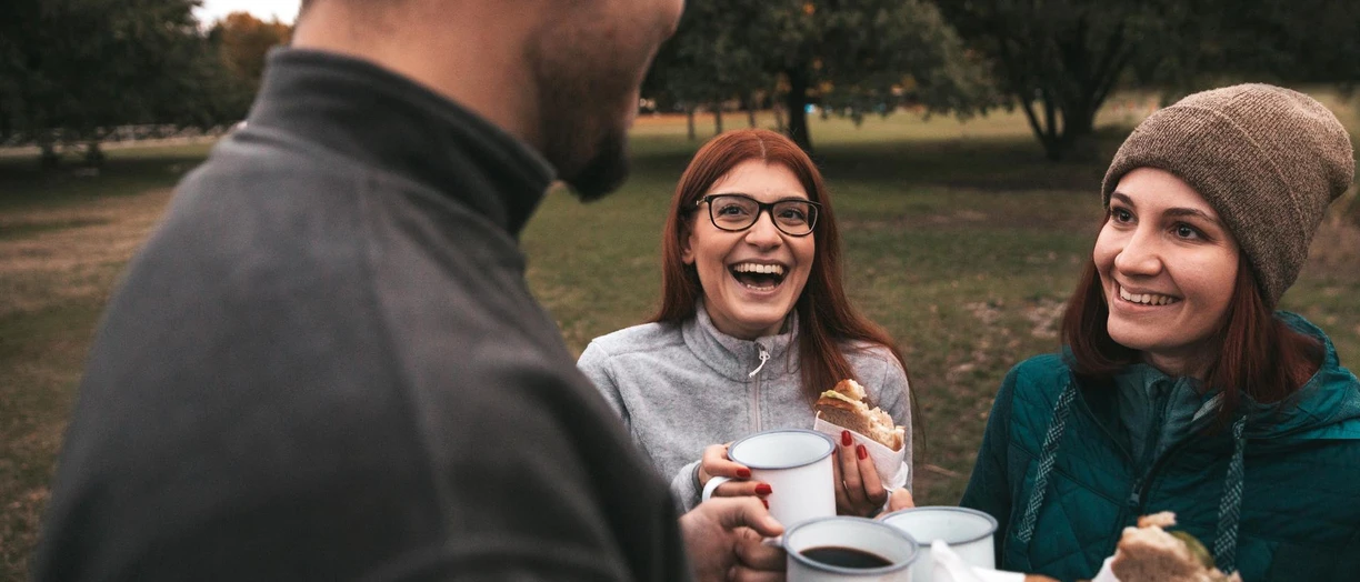 friends laughing