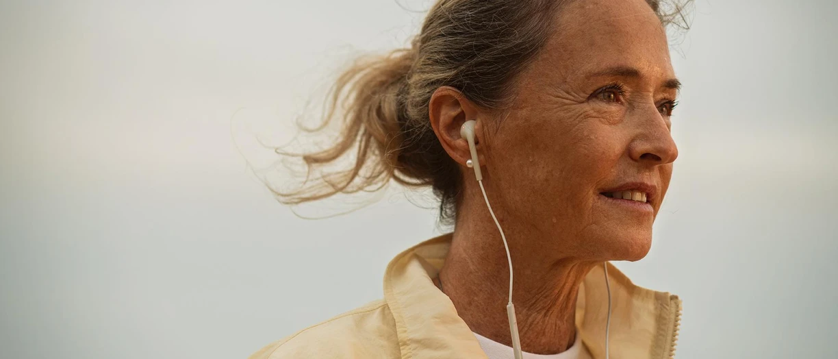 woman running