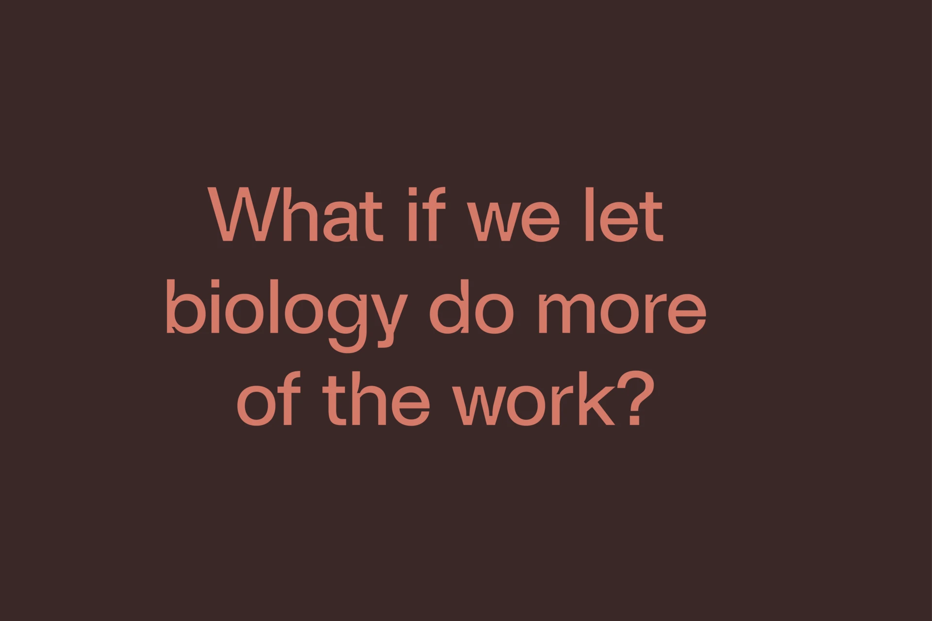 Question