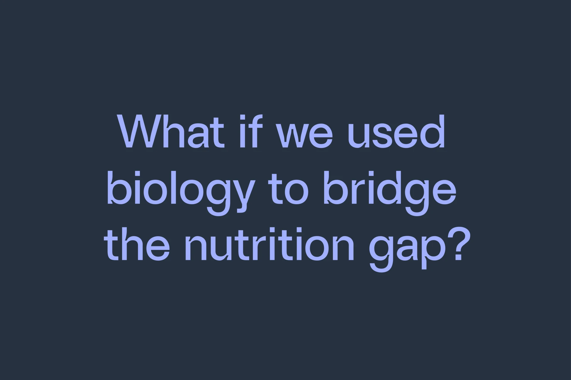 Question