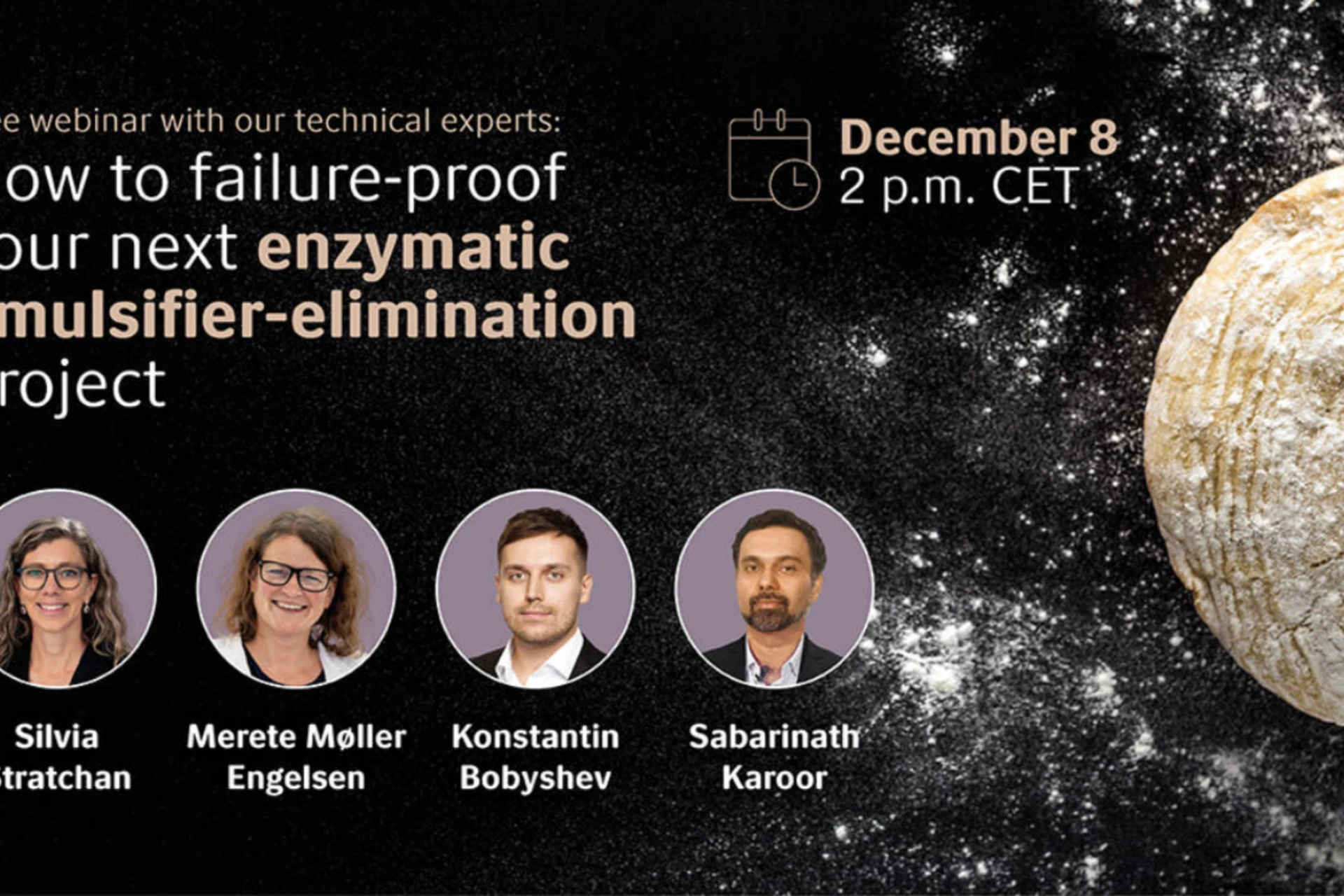 How to failure-proof your next enzymatic emulsifier-elimination project webinar