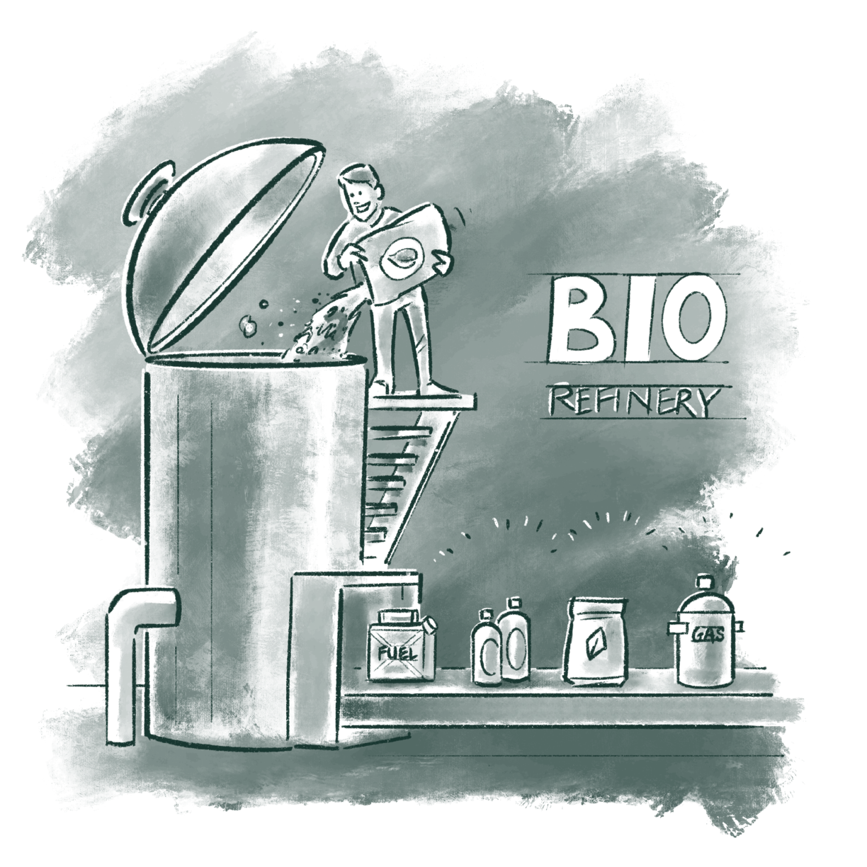 Biorefineries Produce Fuel, Plastic, Chemicals And Char