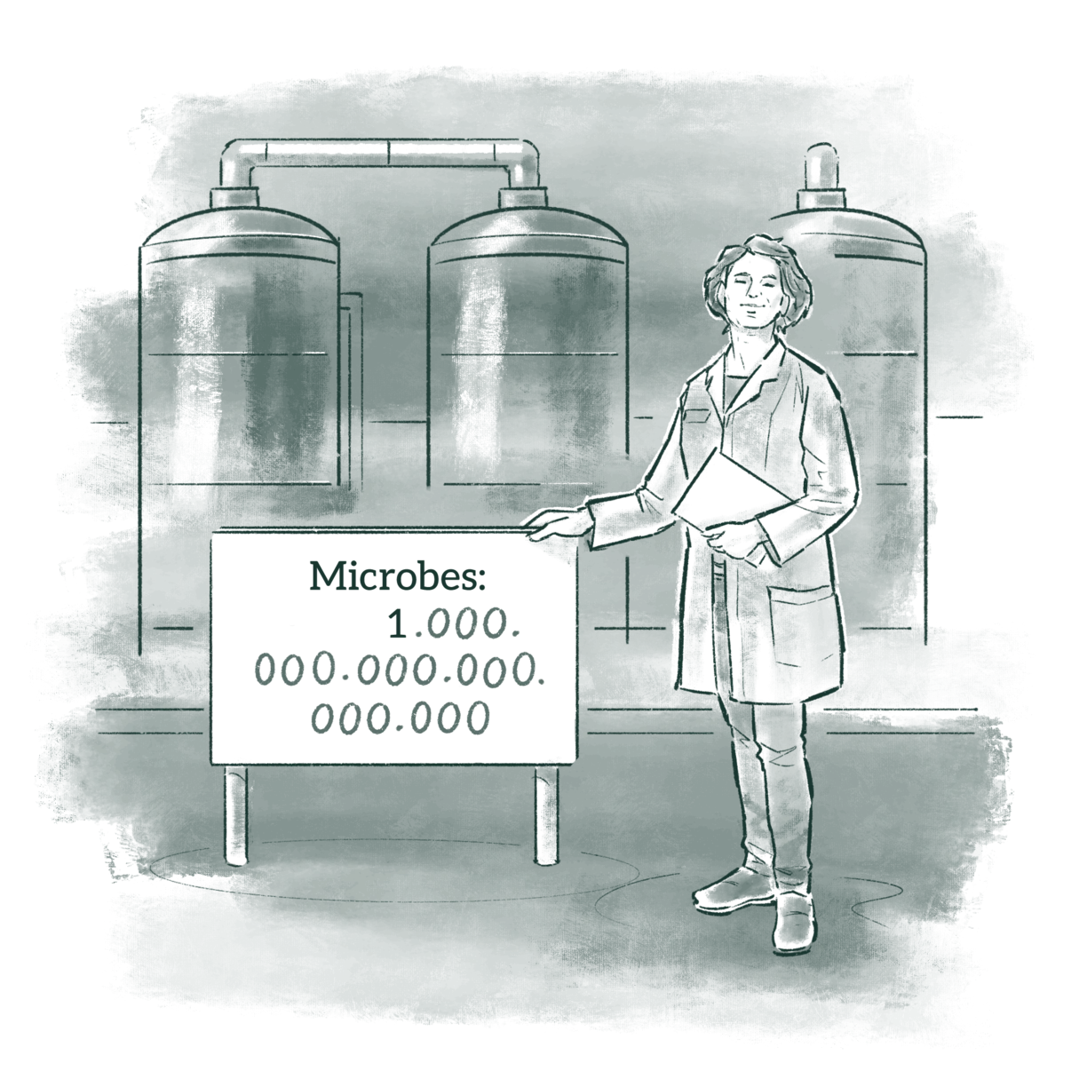 Microbes 1 trillion