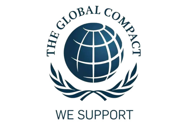 UN global compact support logo