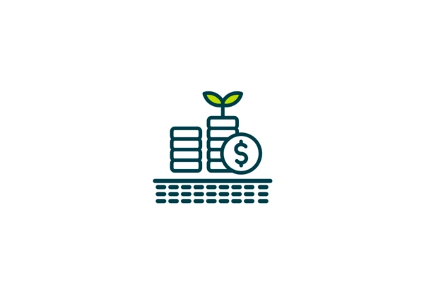 Higher return on investment icon