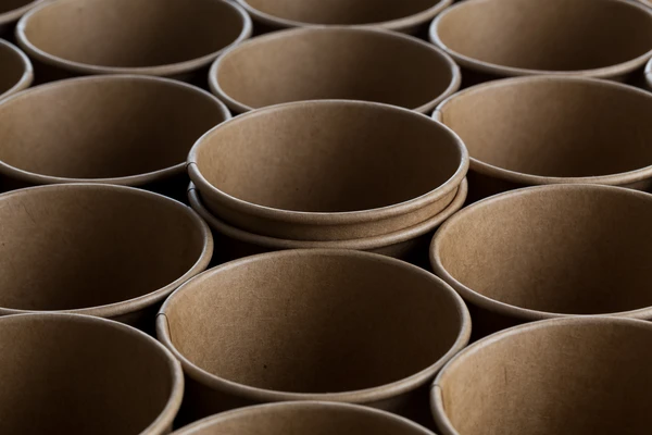 coffee cup made by paper