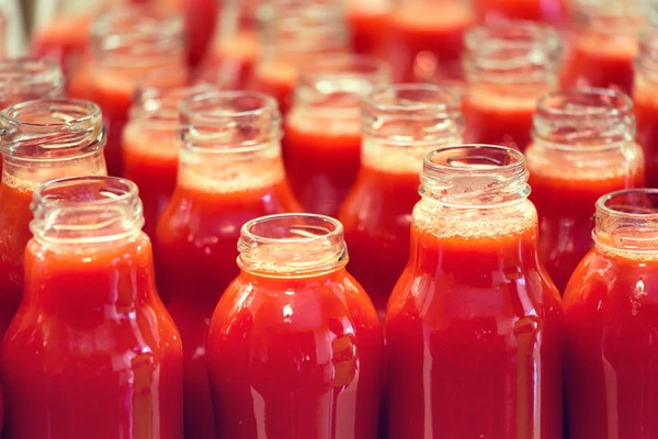 Red healthy tomato juice 