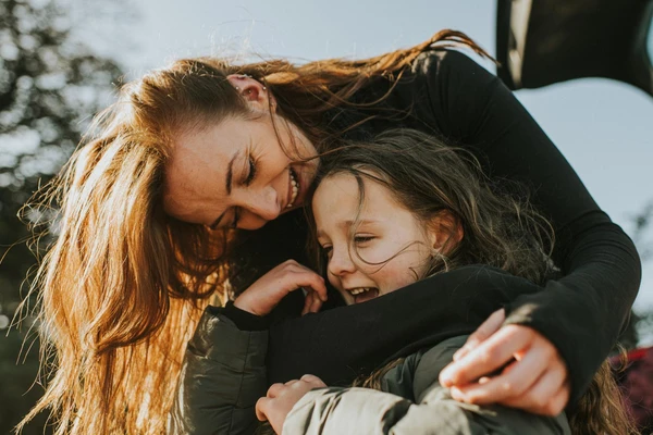 woman and child