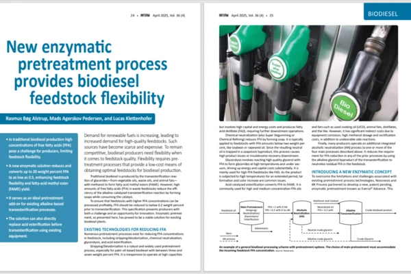 Photo of the article on enzymatic treatment