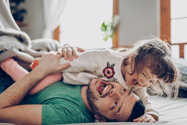 Father and daughter
