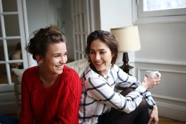 People smiling