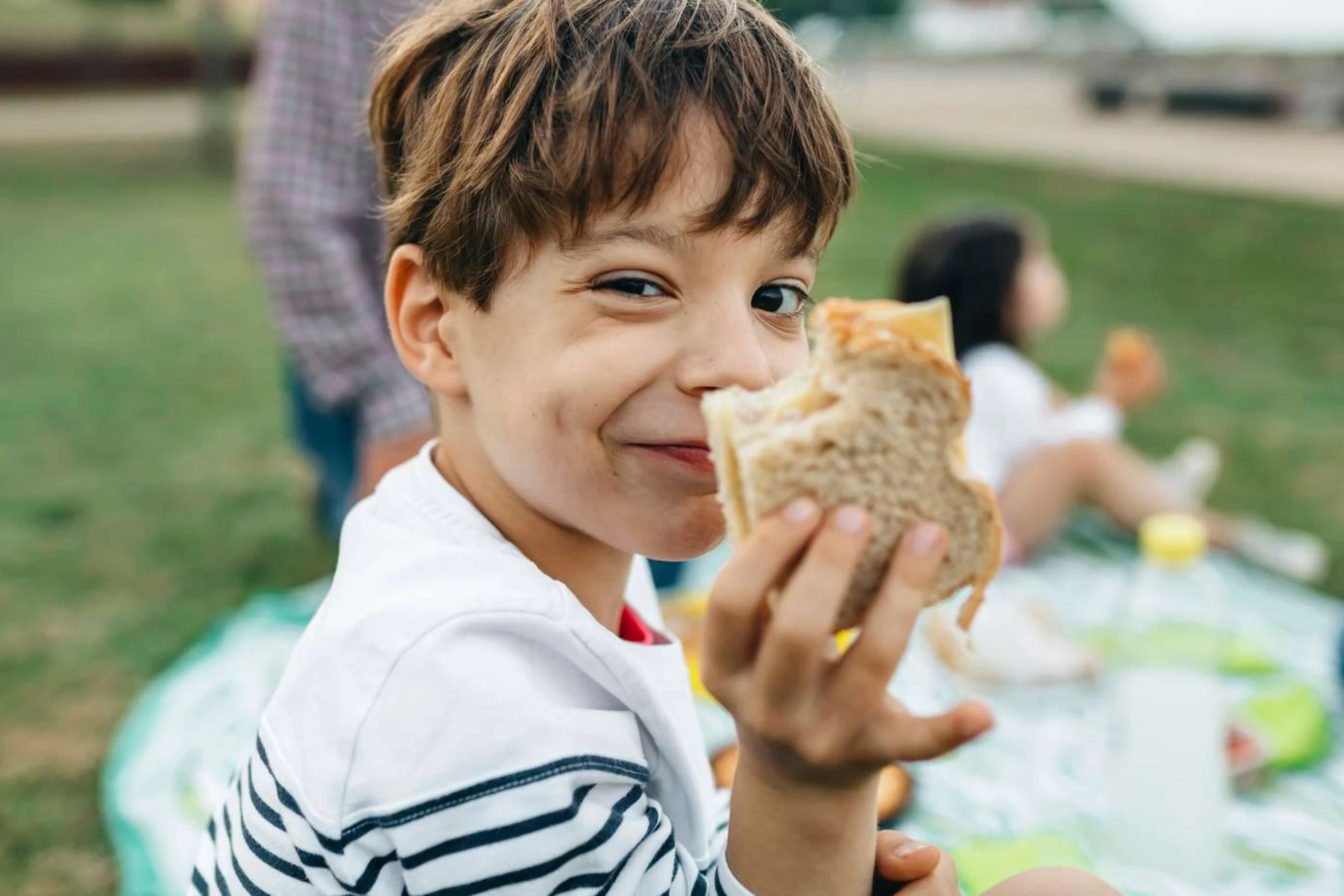 Boy enjoying better baked goods