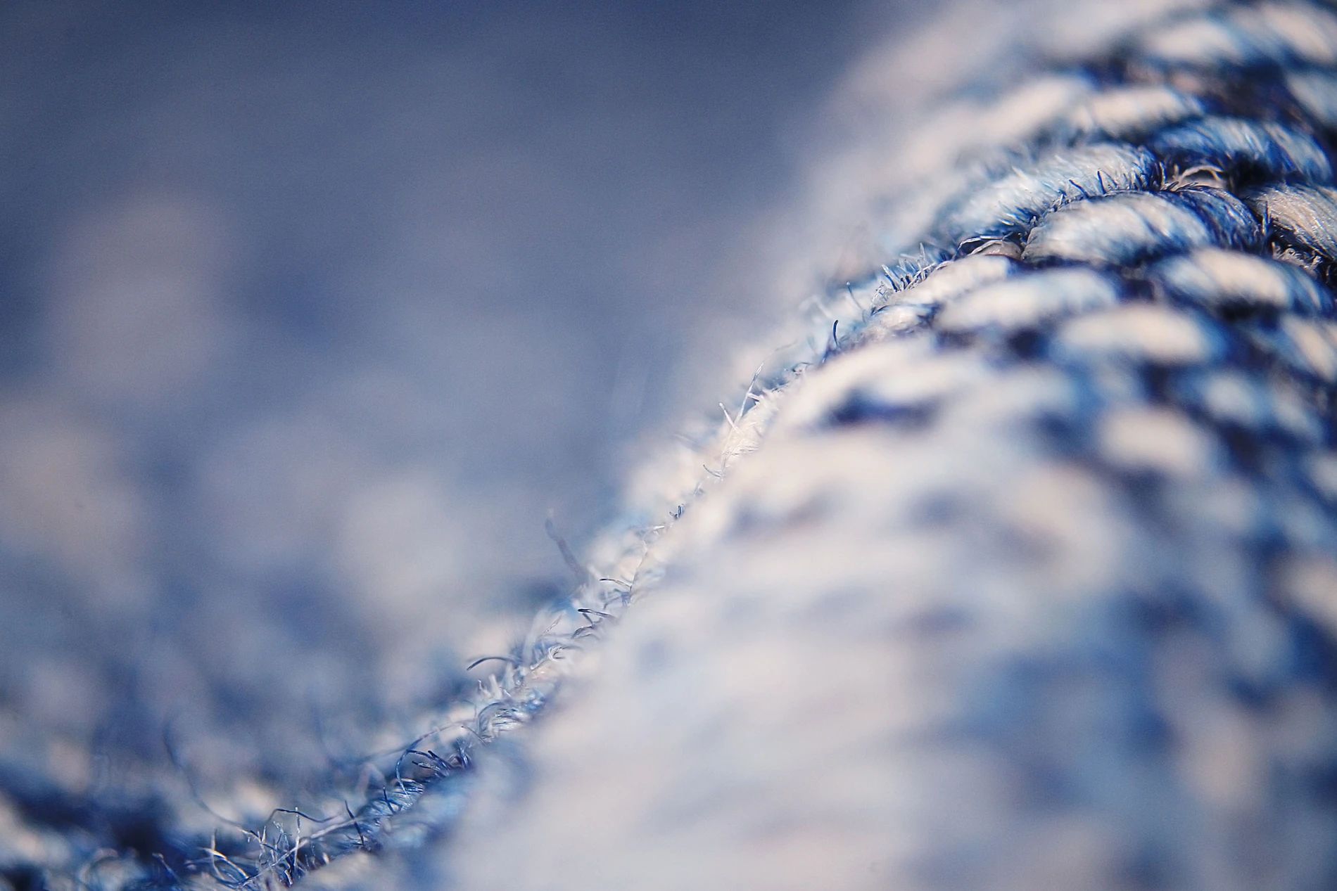 close shot of a jean textile